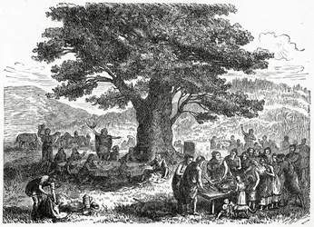 Teutons enjoying a holiday, c.1882