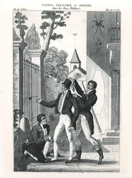 The Actor Clozel as an Elegant, from the Comedy 