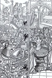 The Battle of Tolbiac and The Baptism of King Clovis, from 