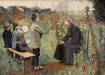 The Catechism Lesson in Le Petit Journal, June 1898