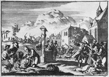 The Cruelty of President Marsaut at Niort against the Protestants, 1684