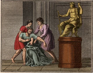 The Death of Demosthenes, 384-322 B.C.