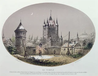 The Donjon of the Temple, Paris