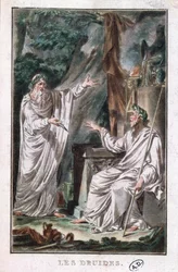 The Druids, illustration for a play, c.1800