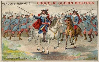 The Duke of Vendome at the Battle of Villaviciosa