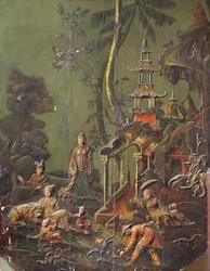 The Earth (Detail of the Grand Cabinet Chinois from the Hotel Richelieu, Place des Vosges, c.1728-31)