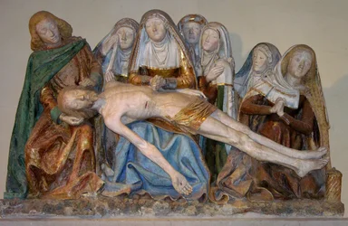 The Entombment, 1490 (detail)