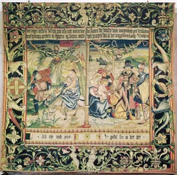 The Flight into Egypt and the Adoration of the Magi