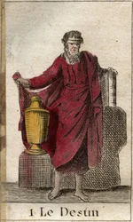 The Fortune or Destiny, ruler of the Human fate. From 