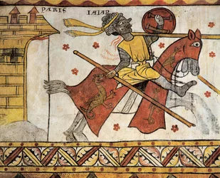 The Frankish Lord Guillaume au Court-Nez Kills the Buckwheat Chief Iaian