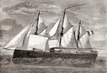 The French Ironclad Gloire 