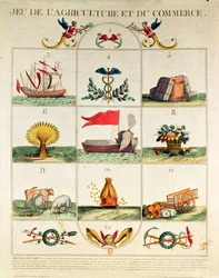 The Game of Agriculture and Commerce, Late 18th Century