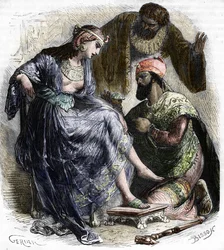 The Greek Hetaira and Courtesan Rhodope and the Psammetic Pharaoh