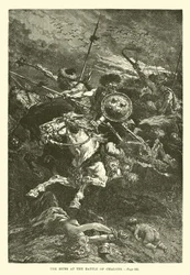 The Huns at the Battle of Chalons
