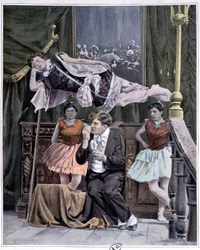 The Illusionist and his Levitation Trick