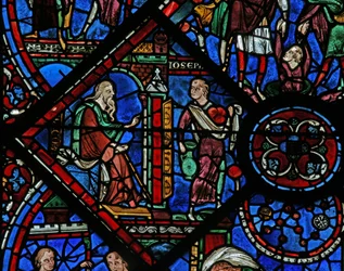 The Joseph Window: Jacob Sends Joseph to His Brothers