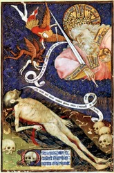 The Last Judgement (Illustration from Les Grandes Heures de Rohan)