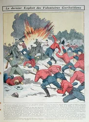 The Latest Exploit of the Garibaldi Volunteers, illustration for children