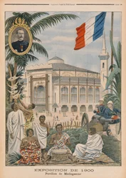 The Malagasy Pavilion at the Universal Exhibition of 1900, Paris