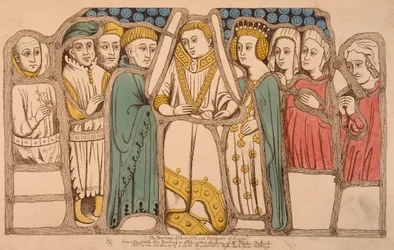 The Marriage of Henry VI of England and Margaret of Anjou in 1445, 1793