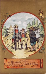 The Miller, His Son and the Donkey, c.1880