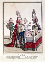 The Morning, Lady at her Toilet, 2nd half of 17th century