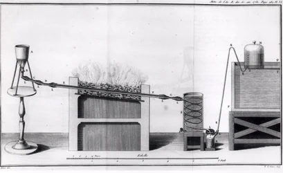 The Production of Hydrogen, from Histoires et Memoires de l