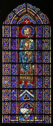 The Prophet Hosea; Arms of Mauclerc