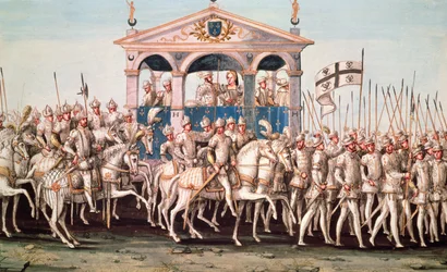 The Royal Entry Festival of Henri II into Rouen, 1st October 1550
