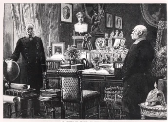The Study of Kaiser Wilhelm I (1797-1888) King of Prussia and Emperor of Germany
