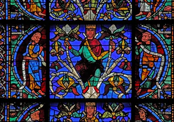 The Tree of Jesse: Moses, Jesse, Balaam