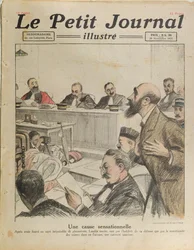 The Trial of Henri Desire Landru (1869-1922) from Le Petit Journal, 20th November 1921