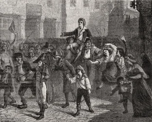 The Triumph of Marat, 24 April 1793, from 