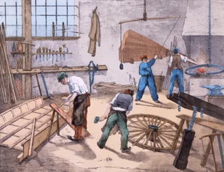 The Wheelwright, c.1860