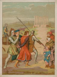 The capture of Pierre de la Brosse