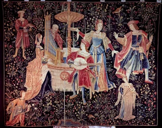 The concert at the fountain