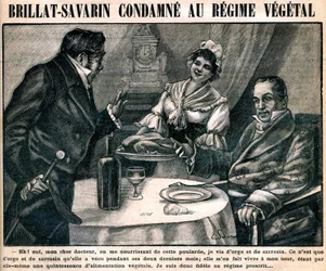 The curious vegetarian diet of gastronome Jean Anthelme Brillat-Savarin (1755-1826)