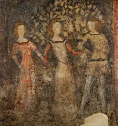The Dance, Courtly Scene