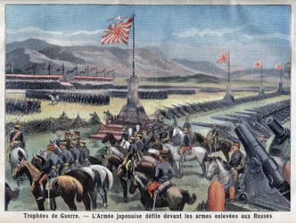The end of the Japanese Russo conflict, Japan