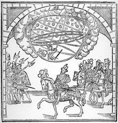 The Entrance of Henri IV into Rouen, illustration from 