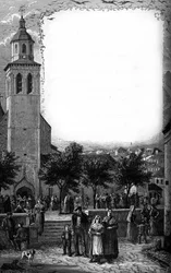 The family of Bernadette Soubirous (1844-1879) in Lourdes, Hautes Pyrenees (65)