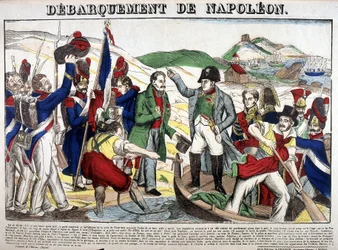 The Landing in the Gulf Juan: Napoleon I Returned to France on 1 March 1815 After the Period of Exile on the Island of Elba