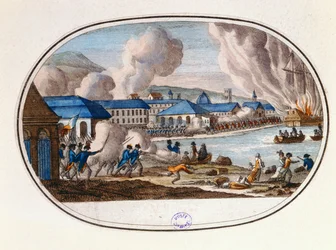 The last day of the Siege of Toulon, 18 December, 1793