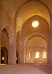The nave of the Cistercian abbey, founded in 1146