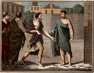 The Ostracism of Aristides the Just