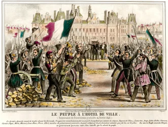 The people had the City Hall when the provisional government was appointed on 24/02/1848. Among the members of this government Pierre Marie de Saint-Georges, Adolphe Cremieux, Francois Arago, Armand Marrast, Louis Antoine Garnier-Pages