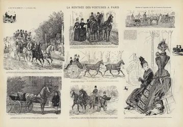 The Return of Carriages to Paris