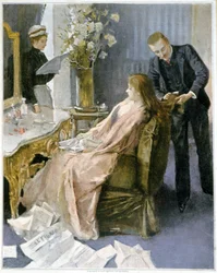 The Session of the Hairdresser at Home