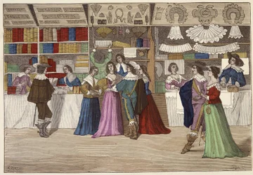 The Shops of the Courthouse Gallery in the 17th Century