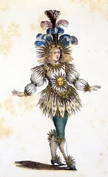 The Sun King in Theater Costume. 18th century